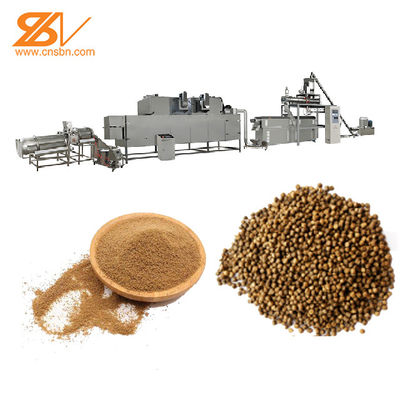 SS304 फिश फ़ूड एक्सट्रूडर 200-260 किलोग्राम/घंटा फिश फ़ूड बनाने की मशीन