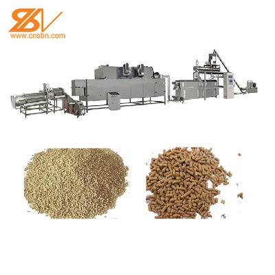 500-800kg/H जलीय मछली खाद्य निर्माता मशीन एक्सट्रूडर प्लांट