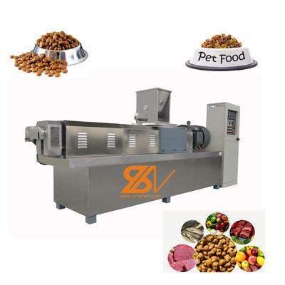 Automatic Dry Pet Food Extrusion Equipment SLG95 SLG120