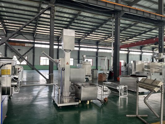 कस्टमाइज्ड SLG65/SLG70/SLG85/SLG95/SLG120 वेट पेट फूड प्रोसेसिंग लाइन 380v/50hz या स्थानीय वोल्टेज