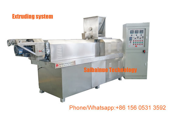 औद्योगिक डॉग फूड एक्सट्रूडर, स्टेनलेस स्टील पशु फ़ीड प्रसंस्करण मशीन