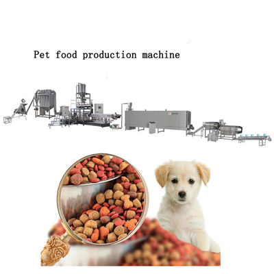 स्टेनलेस स्टील 130KVA 1000kg/H मछली फ़ीड एक्सट्रूडर