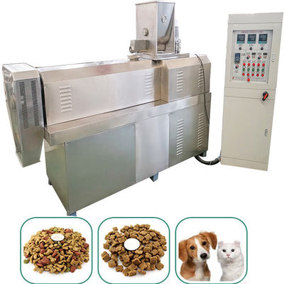 Dry Kibble 200kg Wet Making Pet Food Machine Drying Pellet Auto Extruder