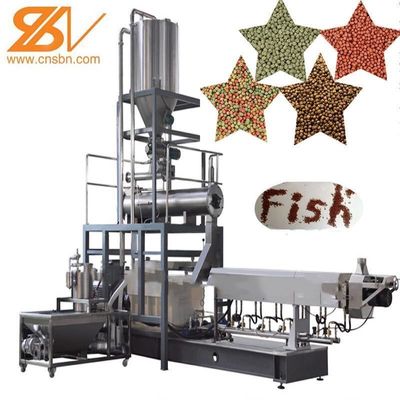 Saibainuo Floating Fish Feed Extruder With Stainless Steel Material And ABB Inverter