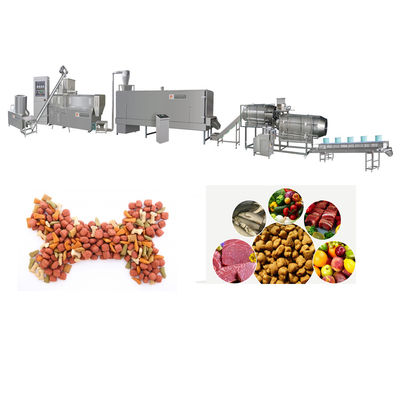 Automated Dog Food Processing Machine , Cat Food Production Line Durable