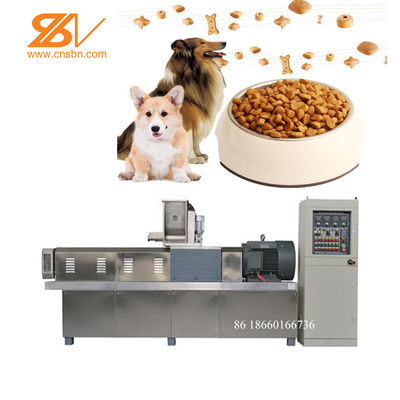 कुत्ता पालतू भोजन extruder उत्पादन मशीन