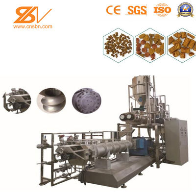 380V / 50HZ Pet food Extruder Machine Processing Machine Dog Cat Pet Chews Treat Production